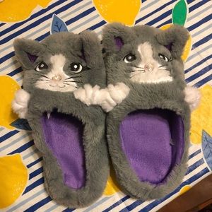 Cat slippers